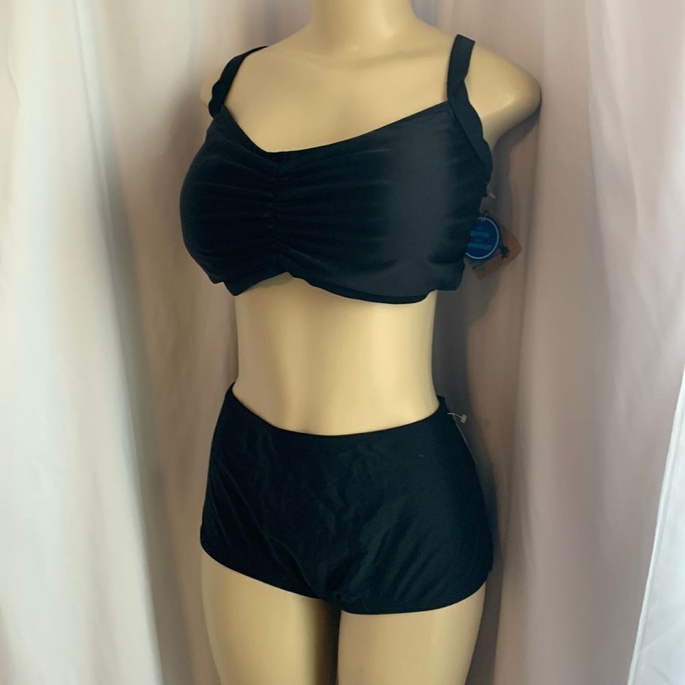 Swimsuits for all Swimsuit Swimwear 2-piece 20 black